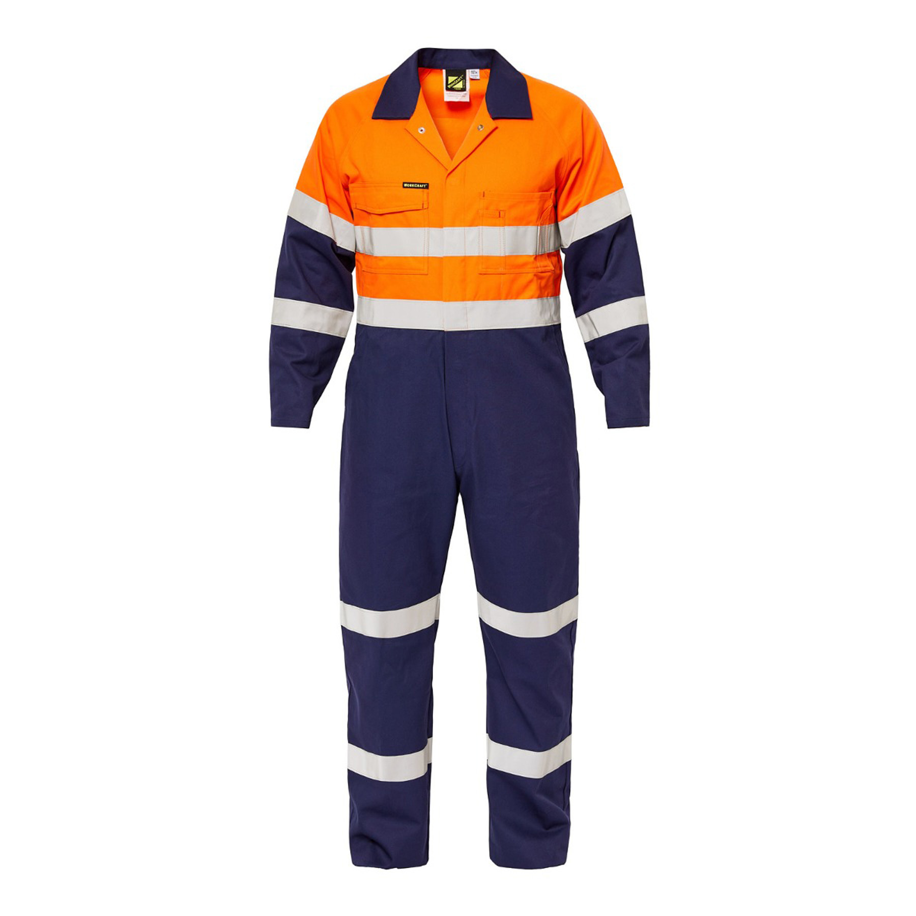 Hi Vis Coverall Ind Tape