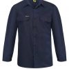 FULL COLOUR VENTED L/S SHIRT