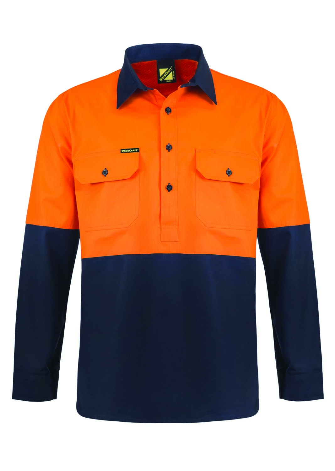 Dnc Workwear Hi-vis Lightweight Cool-breeze T2 Vertical Vented Cotton Shirt With Long Gusset Sleeves And Generic Tape - 3784