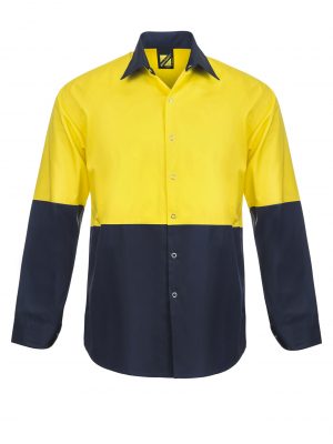 HI VIS TWO TONE LS SHIRT