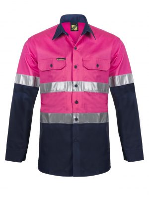 COTTON L/S SHIRT WITH CSRTAPE