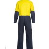 HI VIS P/C COVERALLS LONG