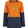 LADIES HI VIS 2 TONE SHIRT