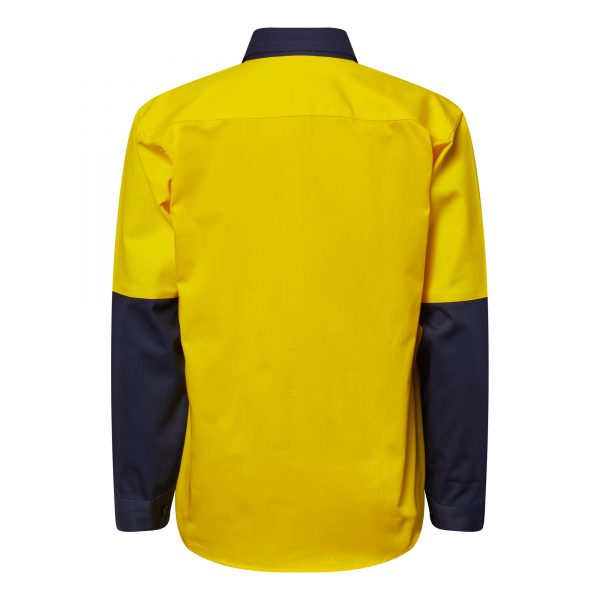 Hi Vis Closed Front Drill Shirt