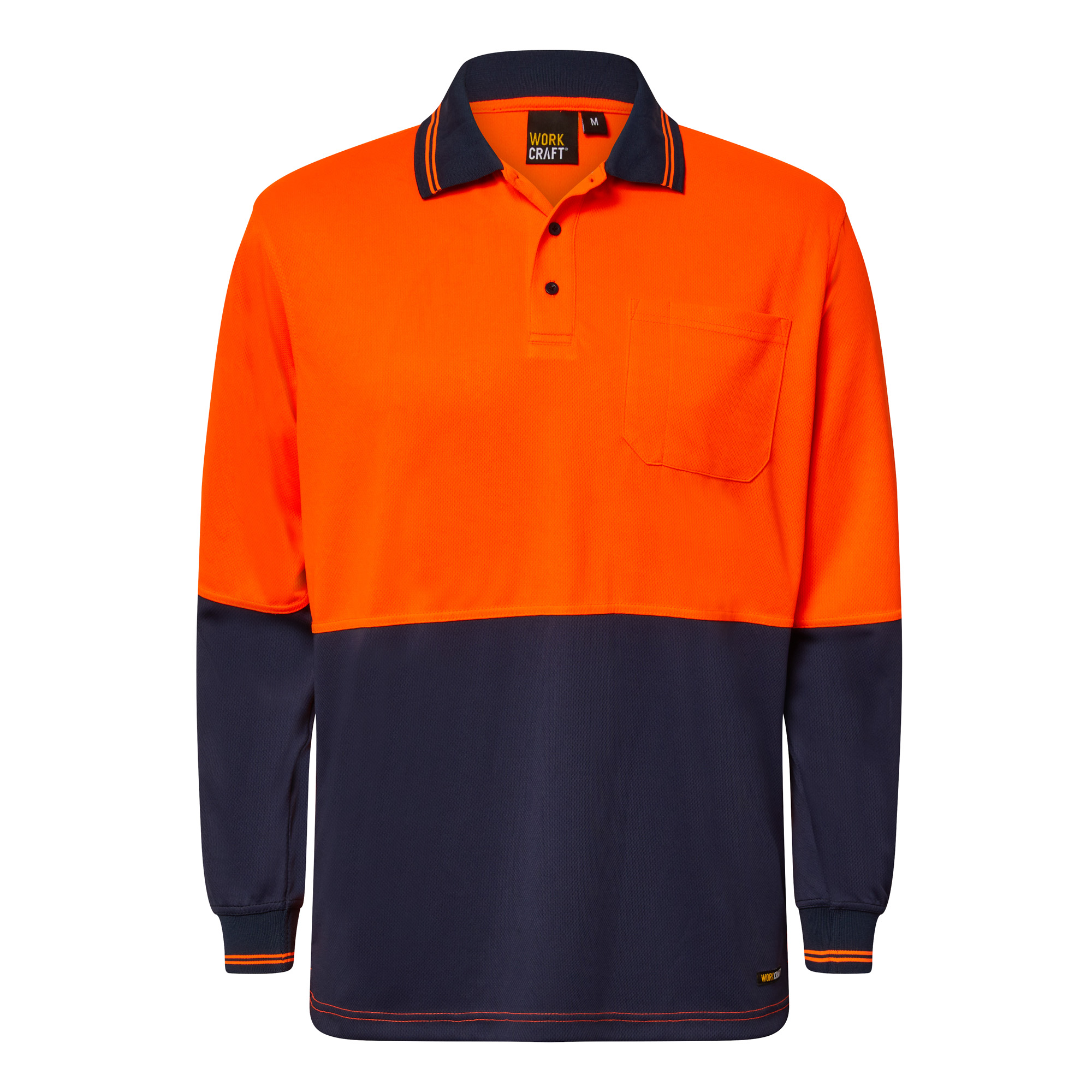 3M Taped Hi Vis Two Tone Micromesh Polo Shirt - Short Sleeve main image 1