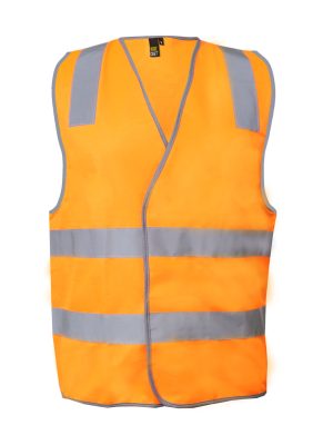UNISEX HI VIS SAFETY REFLECTIVE VEST