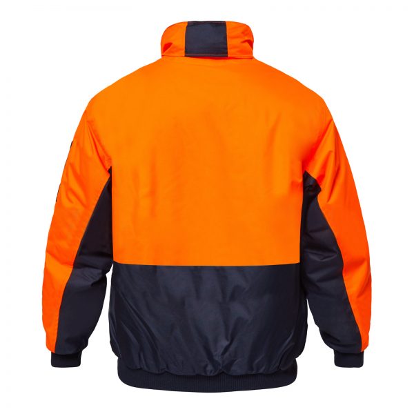 HI VIS MODERN BOMBER JACKET - workcraft