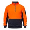 WT8012 HI VIS 1/2 ZIP PULLOVER