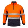 HI VIS 1/2 ZIP PULLOVER TAPE