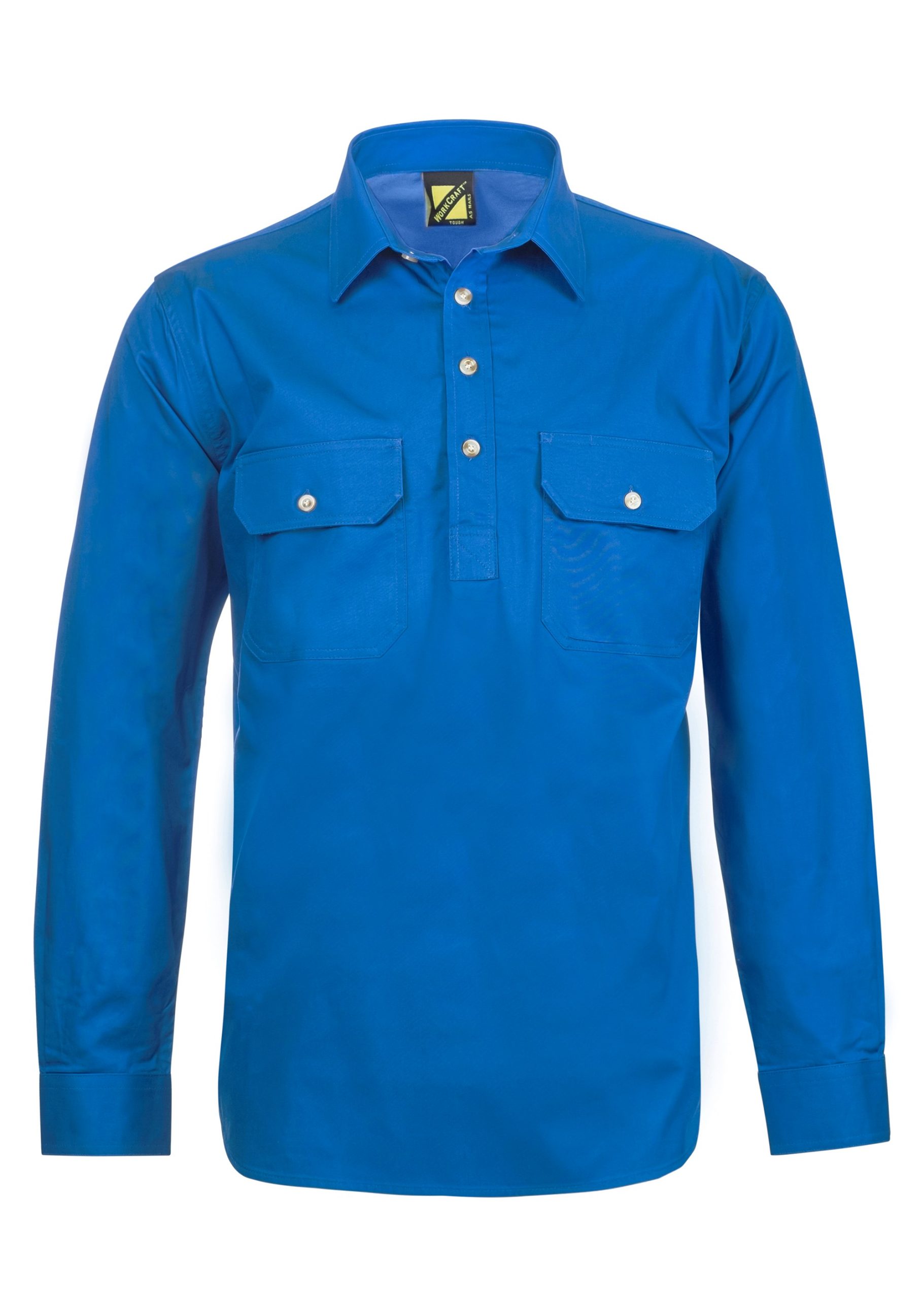 THE DAUGHTSMAN / Long Sleeve Slim Fit Drill Shirt main image 1