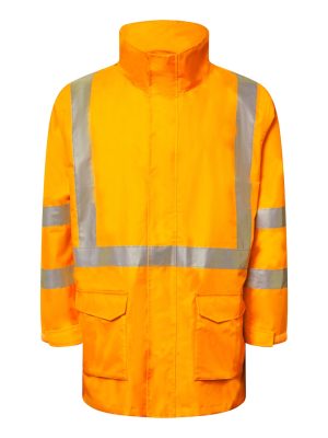 NSW RAIL HI VIS REFLECTIVE JACKET WITH X-PATTERN TAPE